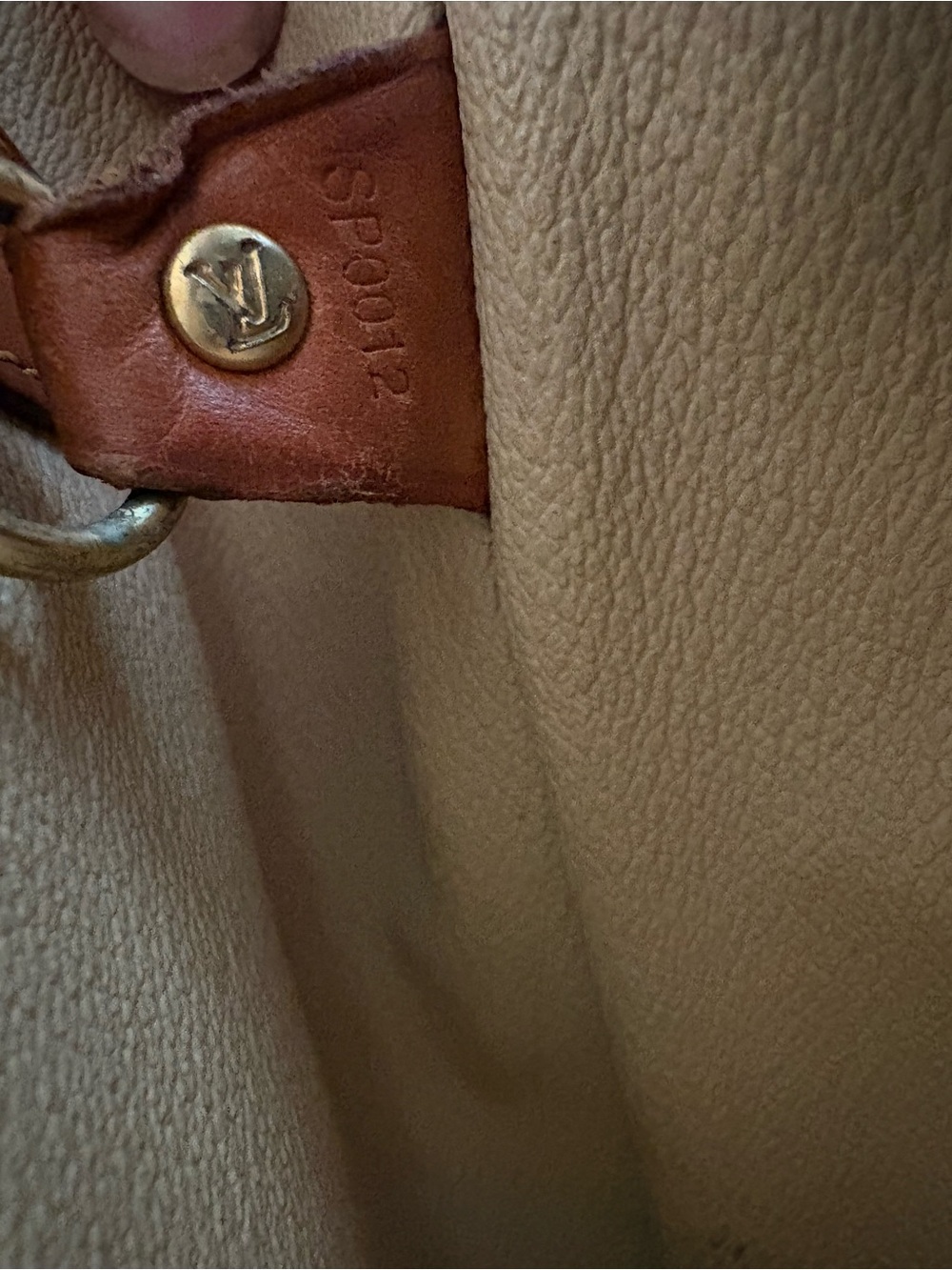 Louis Vuitton Monogram Vertical Bucket Bag in Brown and Tan - Picture 11 of 12